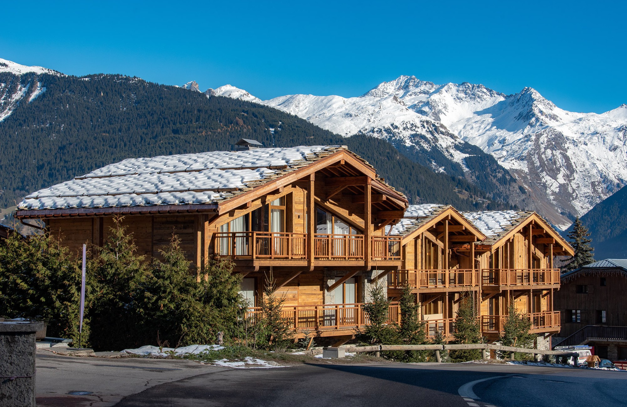 Livraison Chalets A & B – Bois du Praz I COURCHEVEL (décembre 2022)