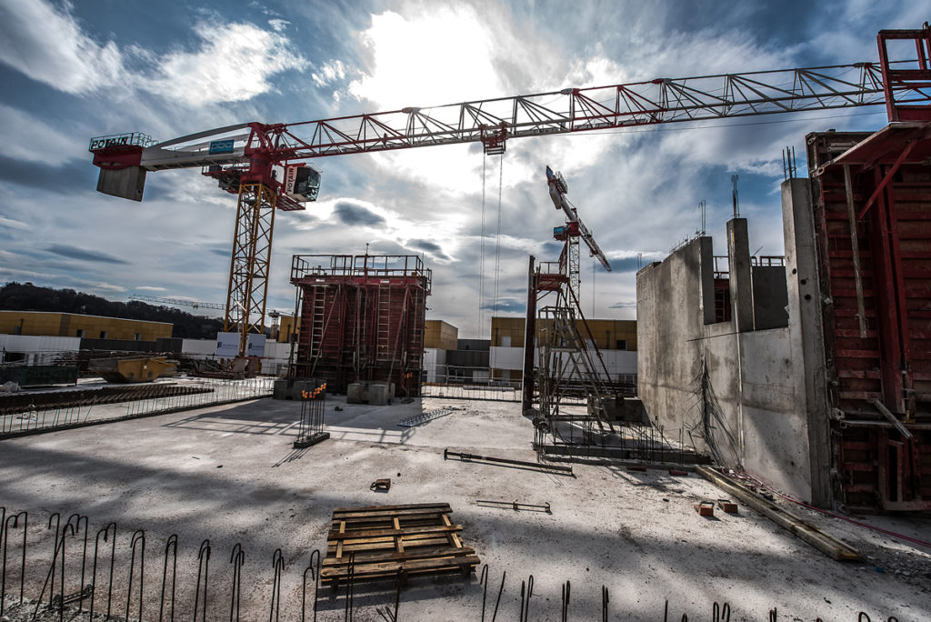 Chantier Le Blok siège social anahome immobilier lyon mars 2020 4