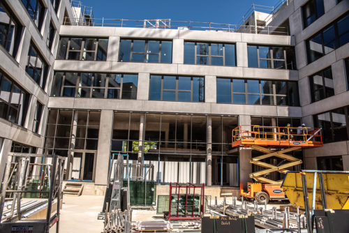 Chantier Le Blok siège social anahome immobilier lyon Juillet 2020 5