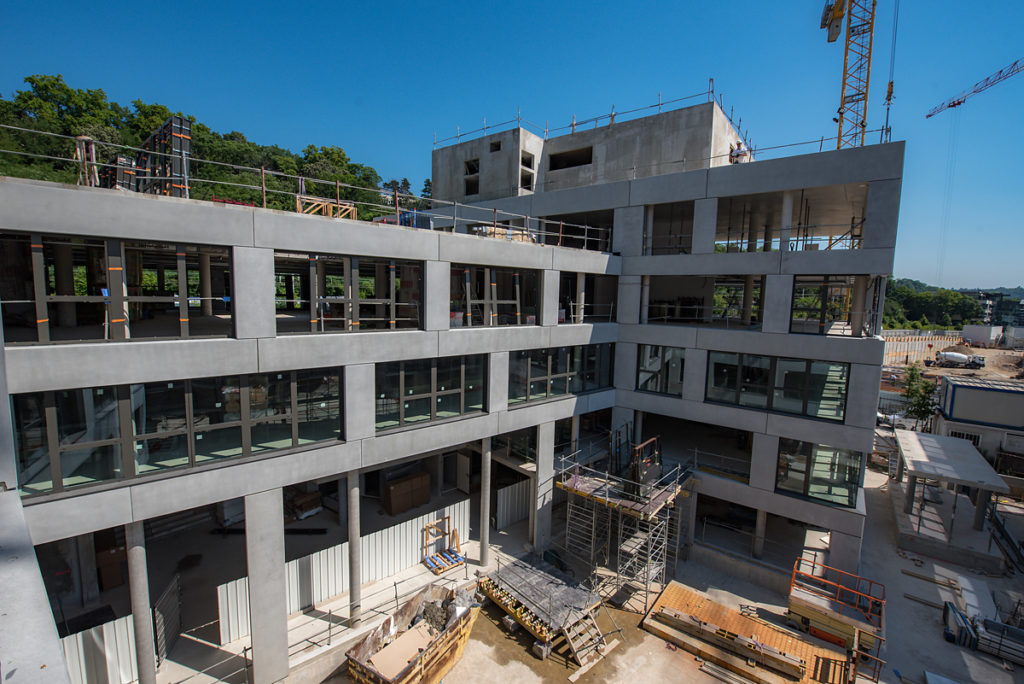 Chantier Le Blok siège social anahome immobilier lyon Juin 2020 4