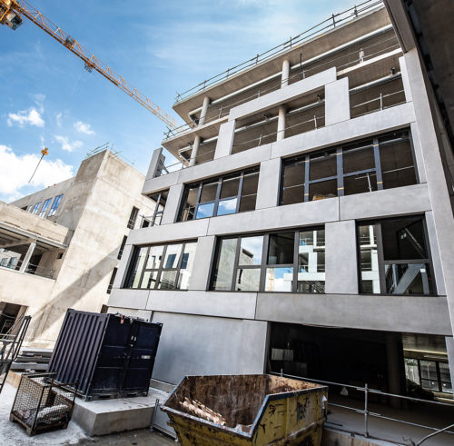 Chantier Le Blok siège social anahome immobilier lyon Juin 2020 2