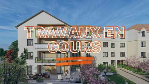 Belena appartements beaune travaux en cours AnaHome Immobilier