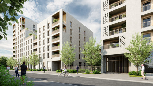 AnaHome Immobilier - Zac des Girondins - Perspective Ext