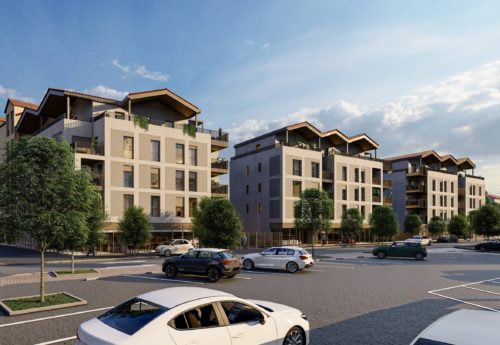 AnaHome Immobilier - Le W Meyzieu - Perspective Ext